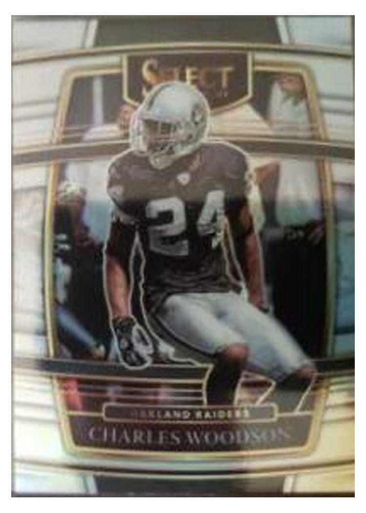 2021 Panini Select Base Set Charles Woodson #40 card