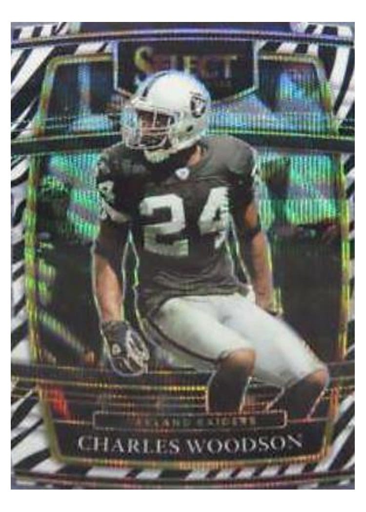 2021 Panini Select Base Set Charles Woodson #40 card