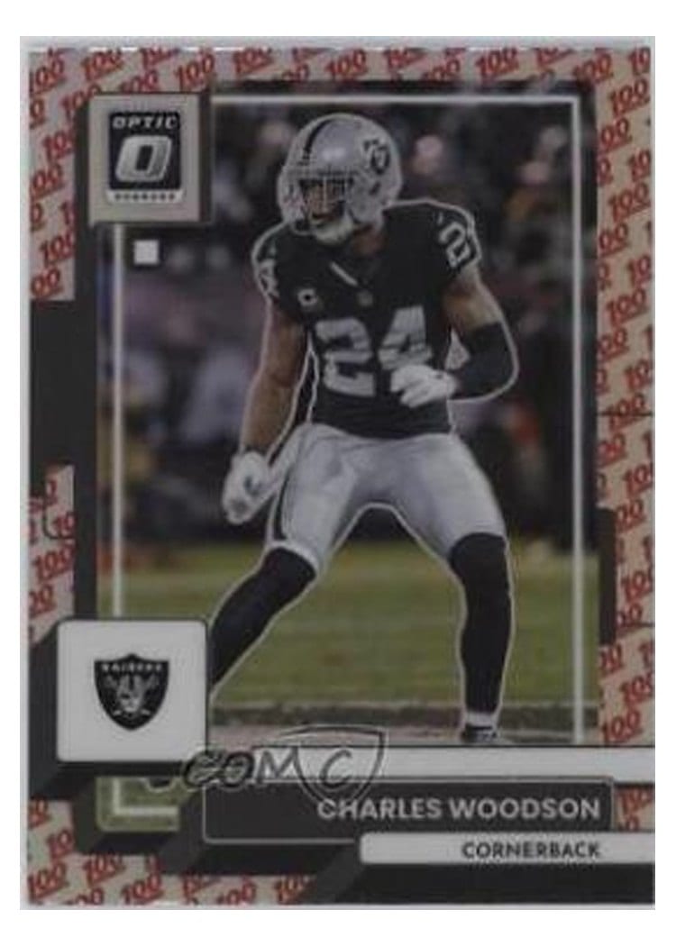2022 Donruss Optic Base Set Charles Woodson #107 card
