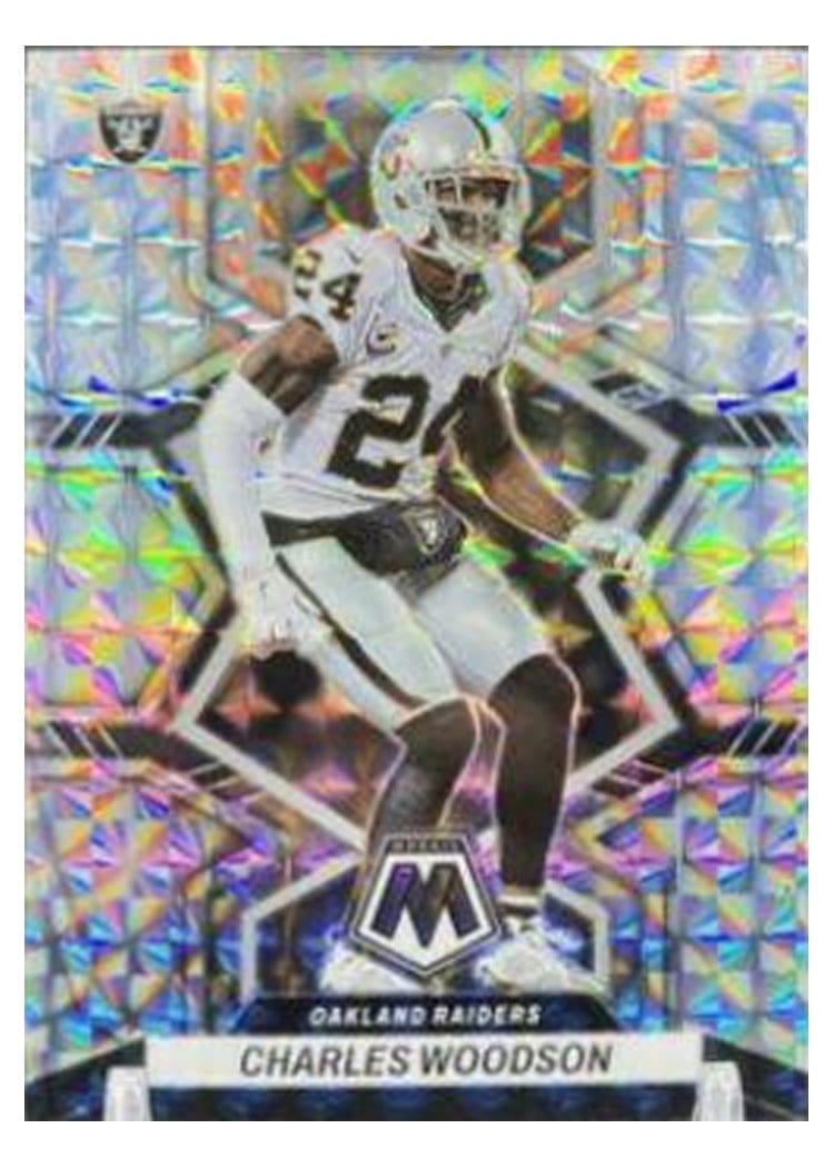 2022 Panini Mosaic Base Set Charles Woodson #120 card
