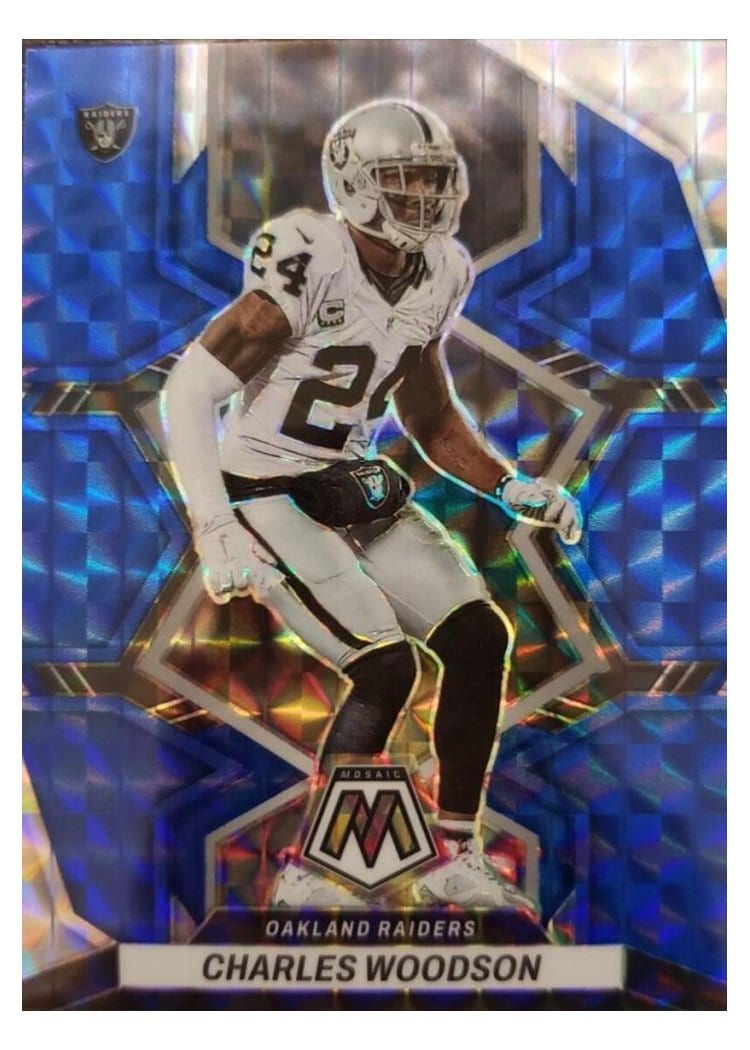 2022 Panini Mosaic Base Set Charles Woodson #120 card