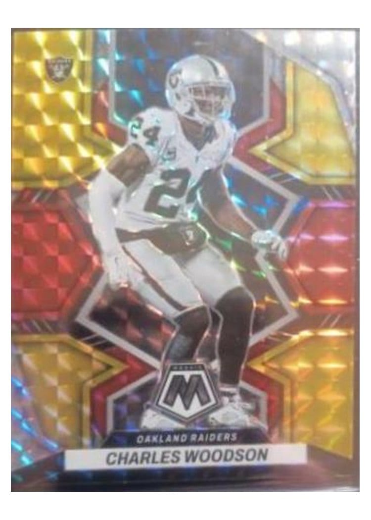 2022 Panini Mosaic Base Set Charles Woodson #120 card