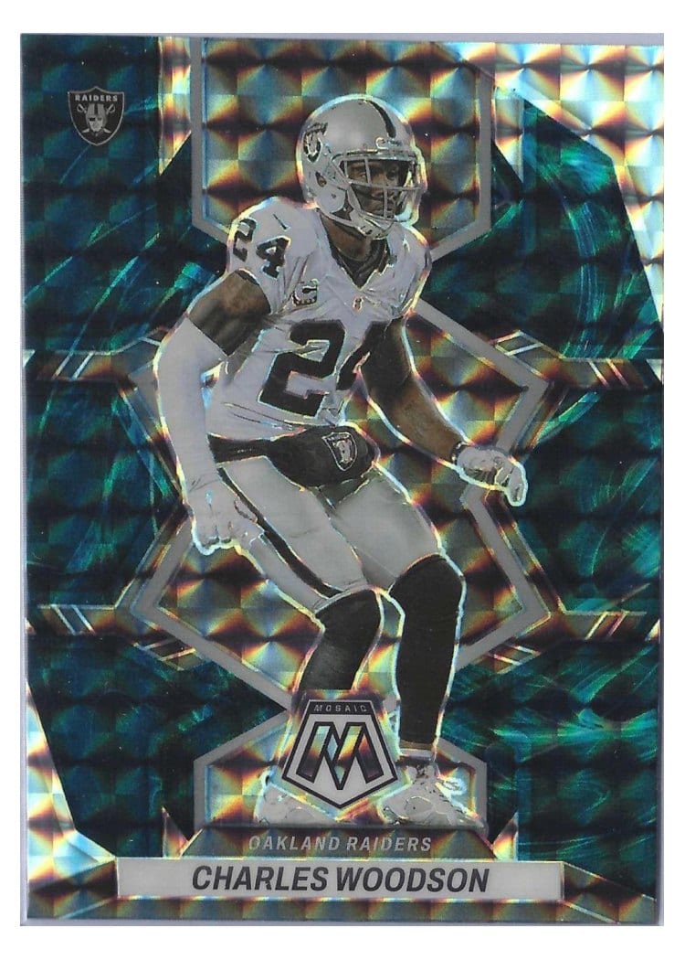 2022 Panini Mosaic Base Set Charles Woodson #120 card