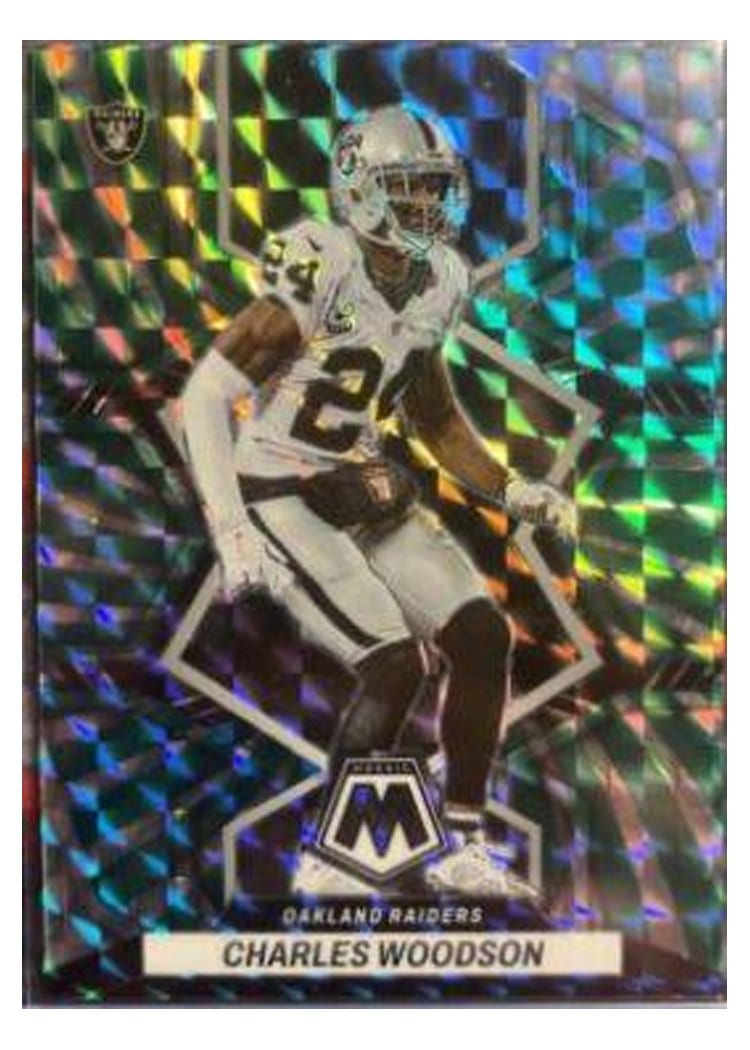 2022 Panini Mosaic Base Set Charles Woodson #120 card