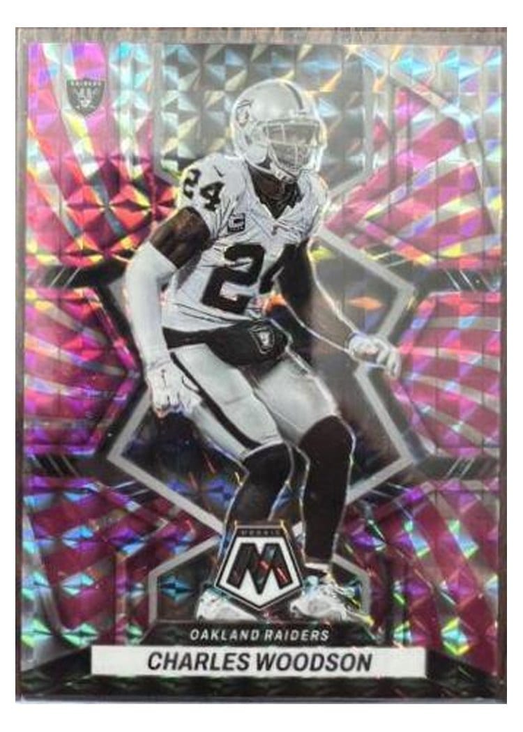 2022 Panini Mosaic Base Set Charles Woodson #120 card