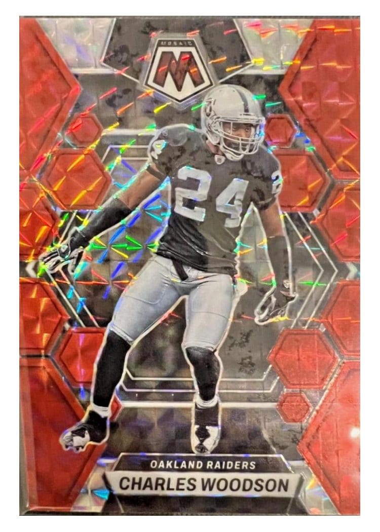 2023 Panini Mosaic Base Set Charles Woodson #126 card