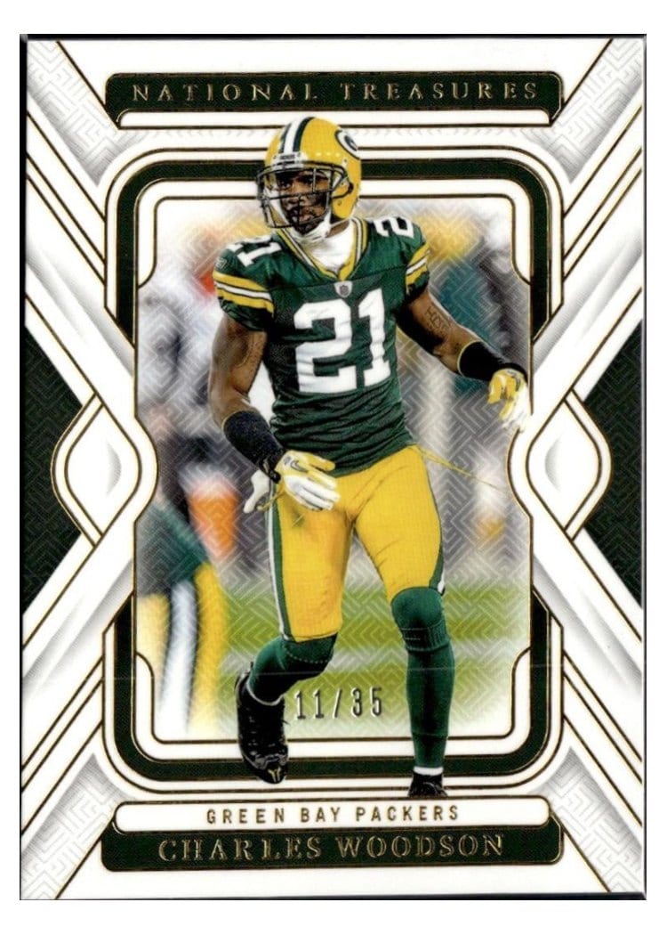 2024 Panini National Treasures Base Set Charles Woodson Premium #38 card