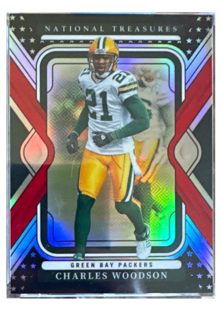 2024 Panini National Treasures Base Set Charles Woodson #38 card