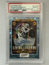 2024 Panini Prestige Living Legends Xtra Points Autographs Charles Woodson #LL-CWN card