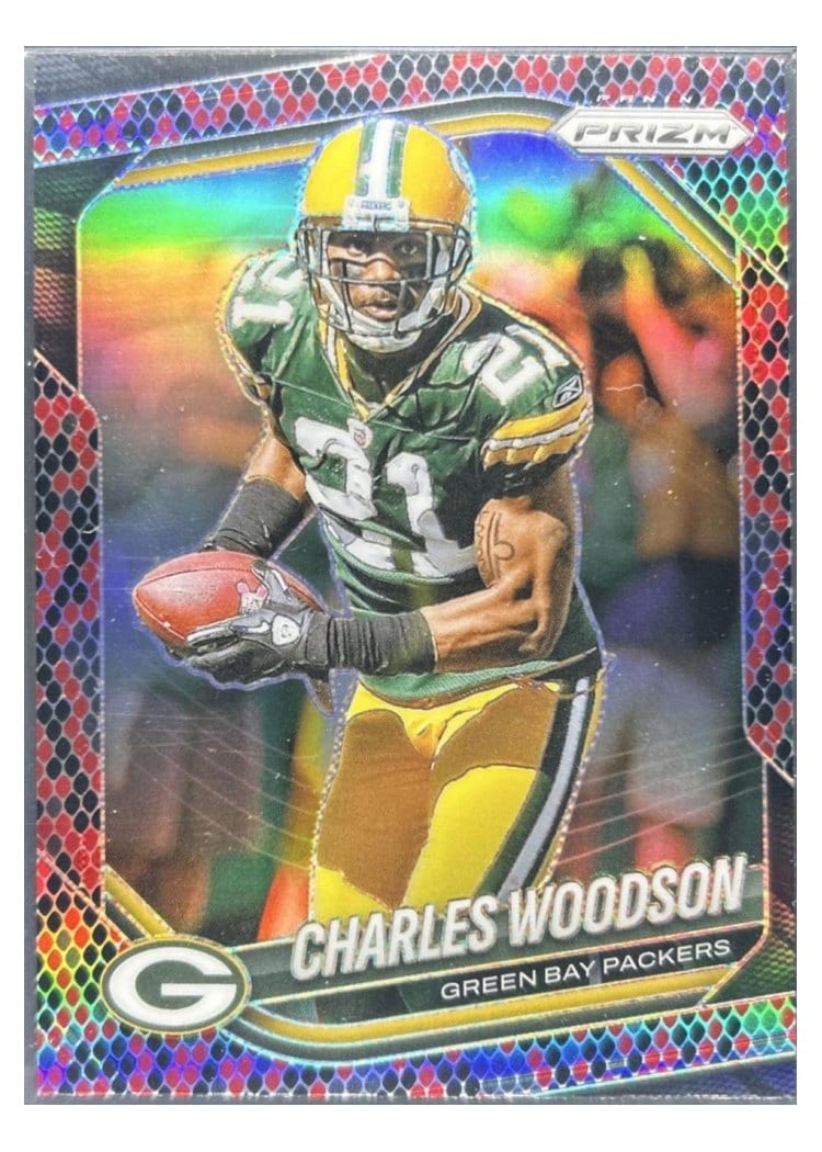 2025 Panini Prizm Base Set Charles Woodson #119 card