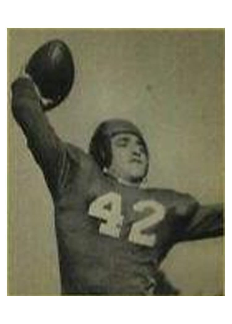 1948 Bowman Charley Conerly #12 card
