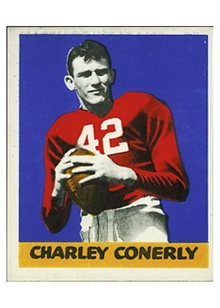 1948 Leaf Charley Conerly #53 card