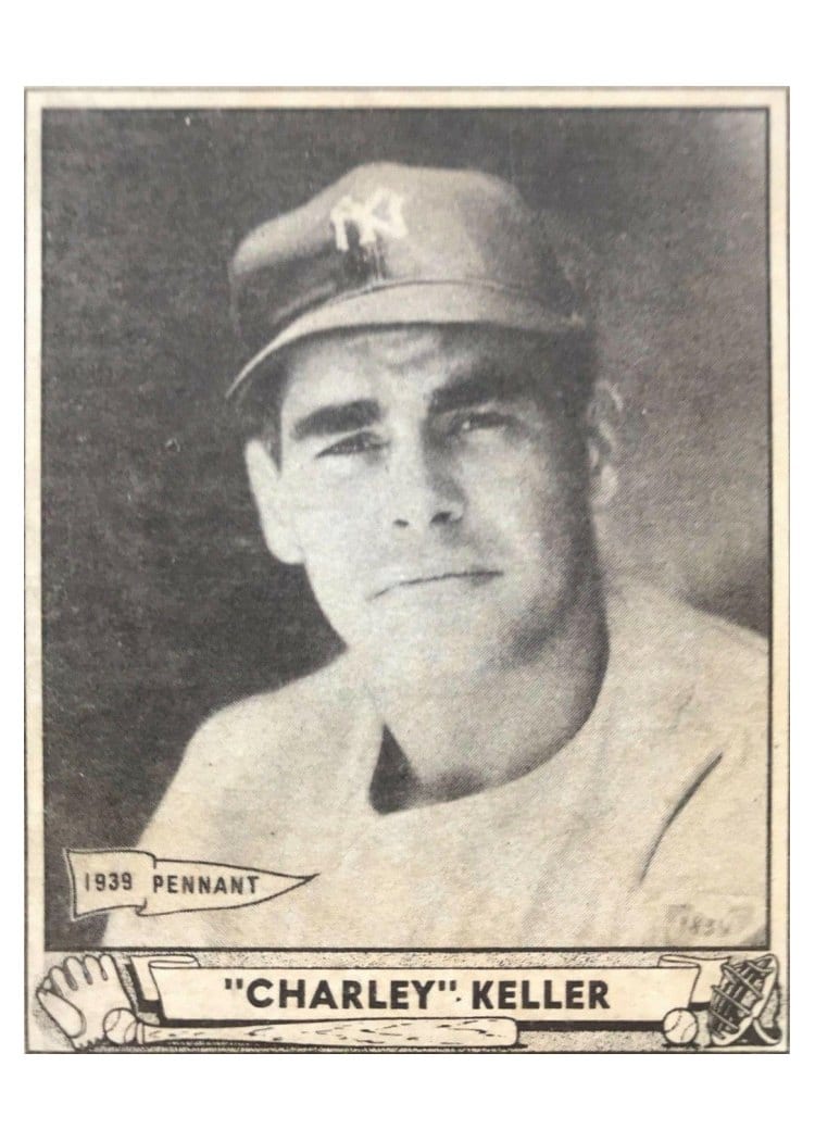 1940 Play Ball Charley Keller #9 card