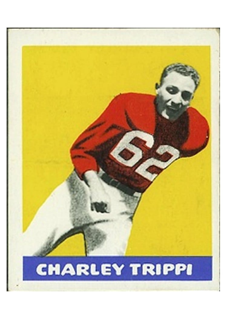 1948 Leaf Charley Trippi #29 card