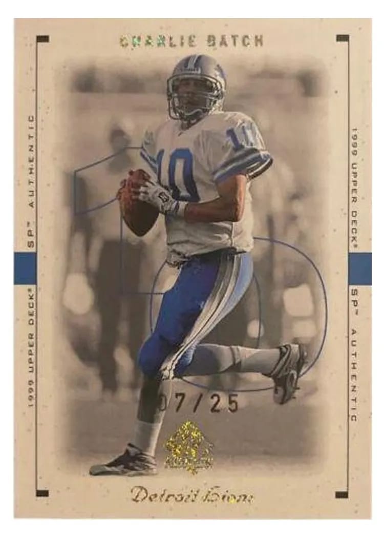1999 SP Authentic Charlie Batch #29 card