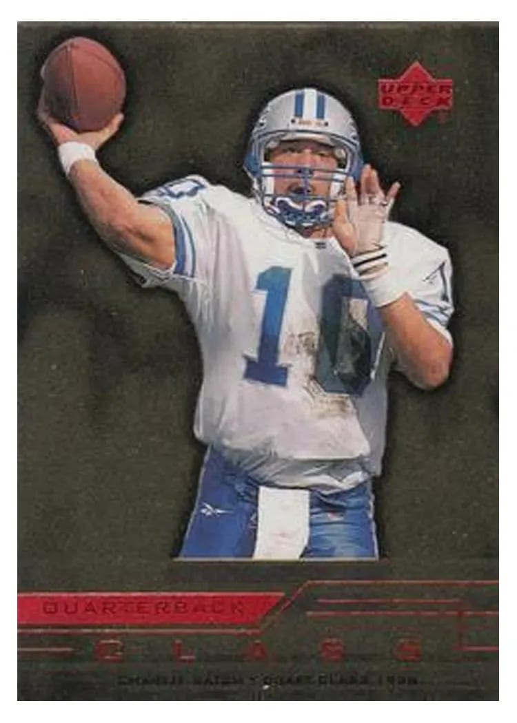 1999 Upper Deck Quarterback Class Charlie Batch #QC10 card
