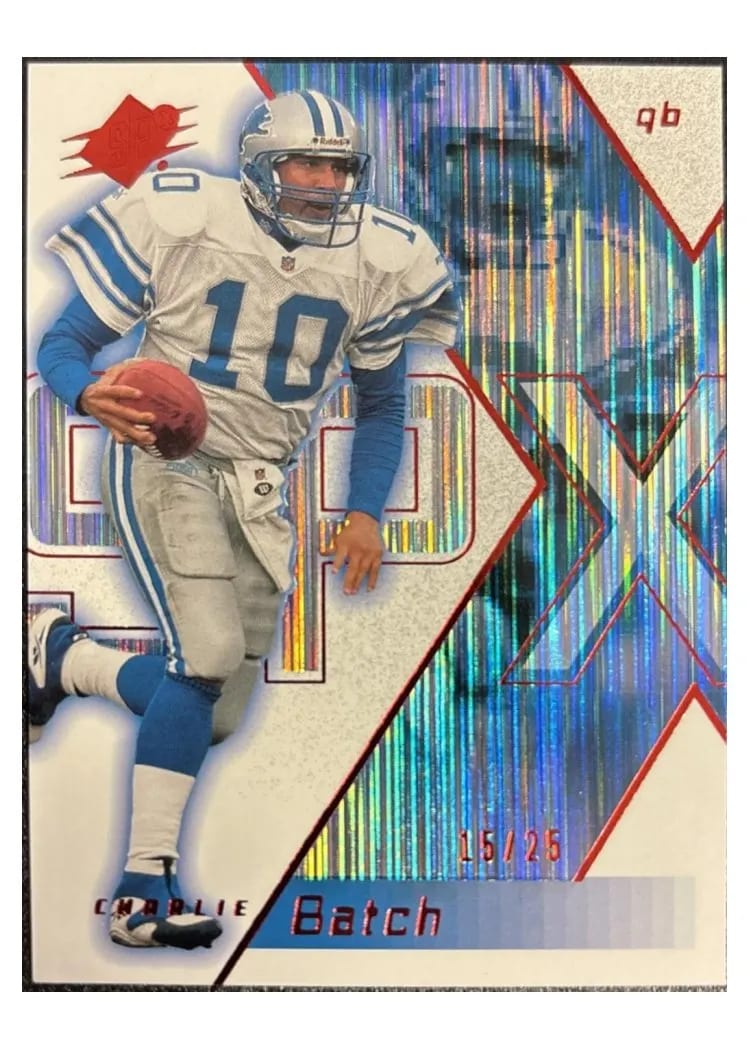 2000 Spx Charlie Batch #28 card
