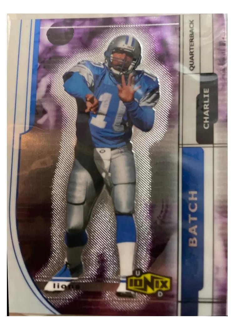 2000 Upper Deck Ionix Charlie Batch #19 card