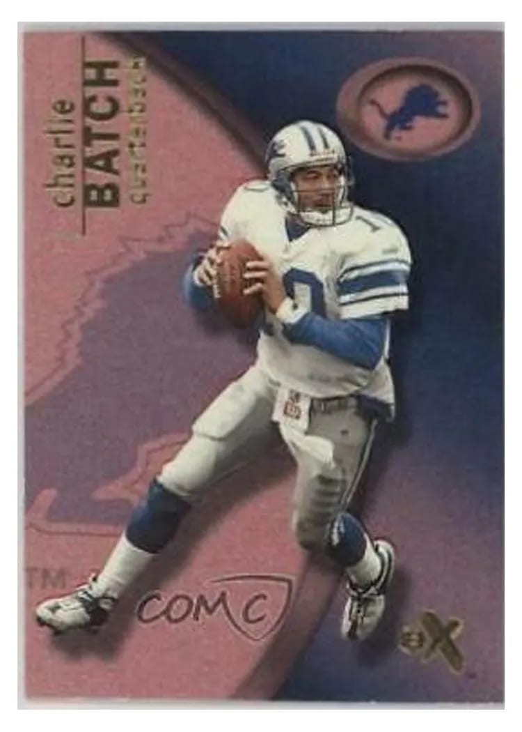 2001 Fleer E X Charlie Batch #58 card
