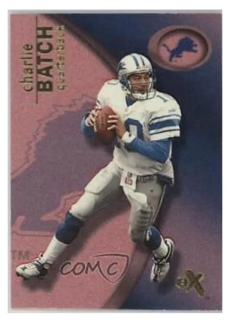 2001 Fleer E X Charlie Batch #58 card