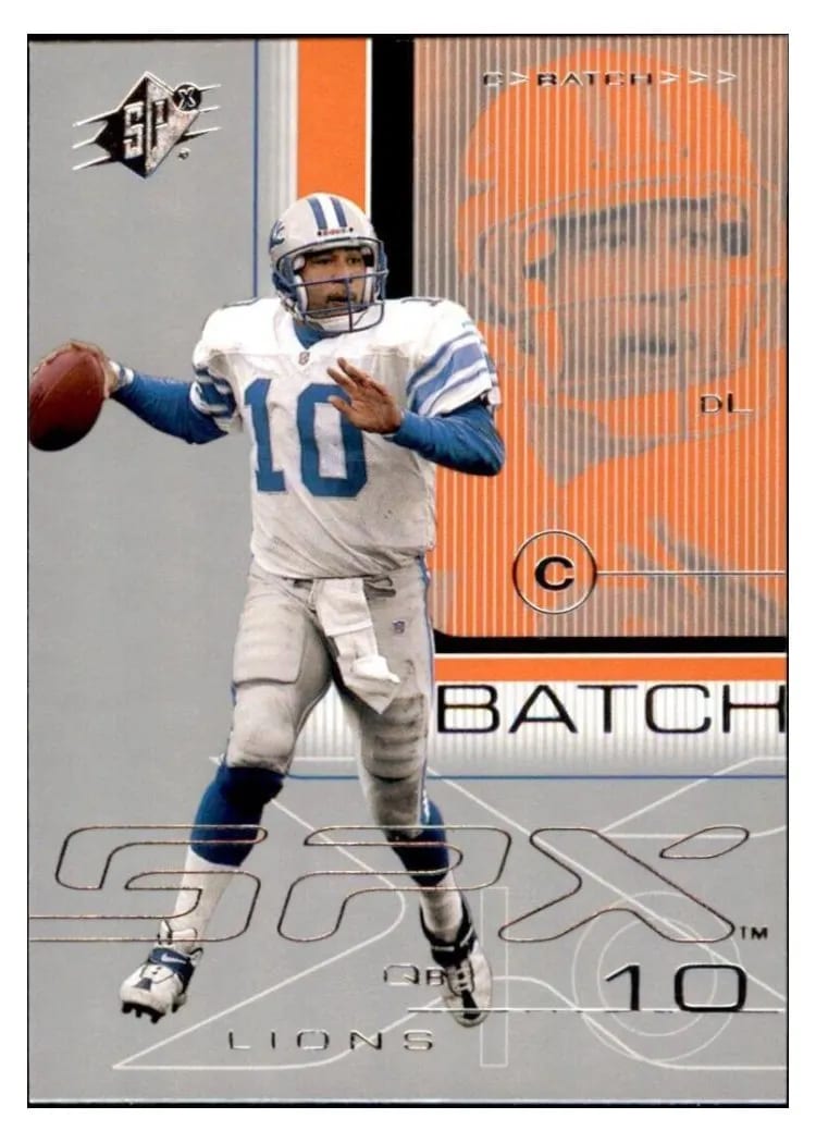2001 Spx Charlie Batch #31 card