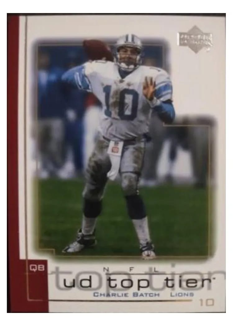 2001 Upper Deck Top Tier Charlie Batch #59 card