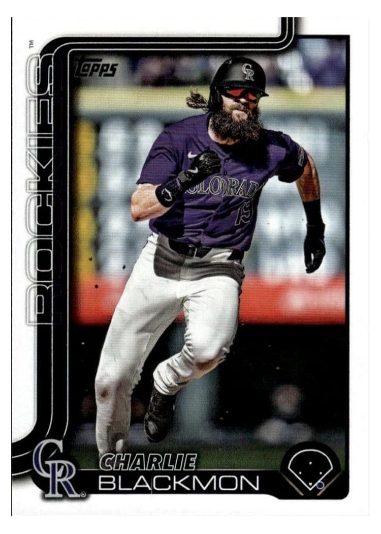2025 Topps Base Set Charlie Blackmon #311 card