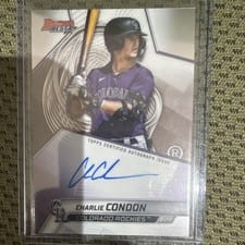 2025 Bowman Prospects Autographs Charlie Condon #BPA-CC