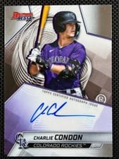 2025 Bowman's Best Best of 2025 Autographs Charlie Condon #B25-CC