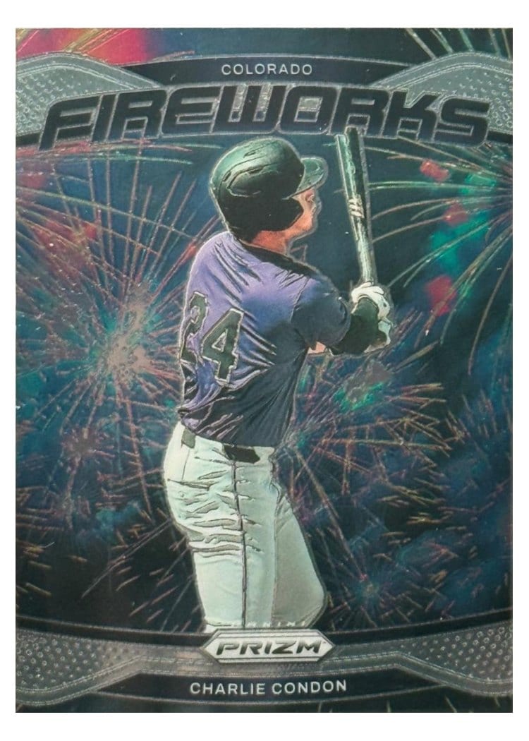 2025 Panini Prizm Fireworks Charlie Condon #8