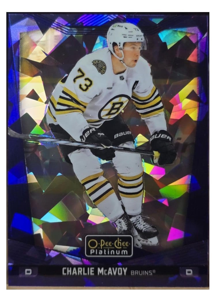 2024-25 O-Pee-Chee Platinum Base Set Charlie Coyle #91 card