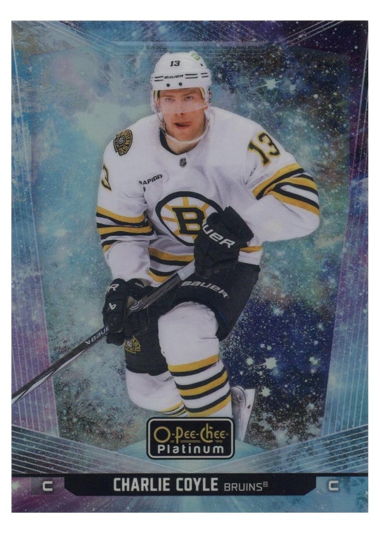 2024-25 O-Pee-Chee Platinum Base Set Charlie Coyle #91 card