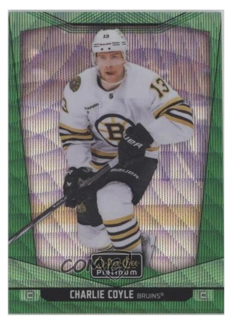 2024-25 O-Pee-Chee Platinum Base Set Charlie Coyle #91 card