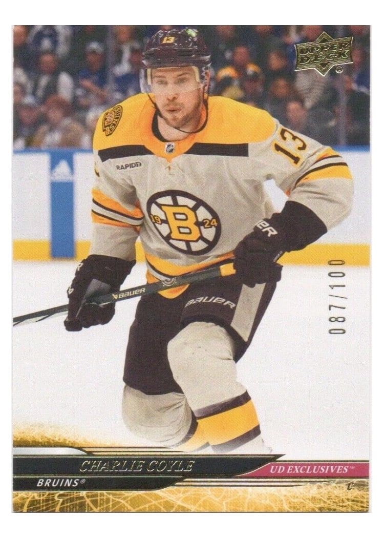 2024-25 Upper Deck Base Set Charlie Coyle #20 card
