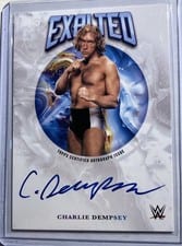 2025 Topps Exalted WWE Wrestling Exalted Autographs Charlie Dempsey #EXA-CHA card