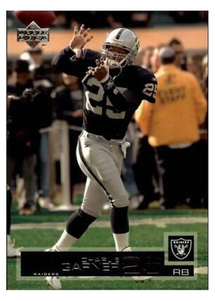 2002 Upper Deck Charlie Garner #122 card