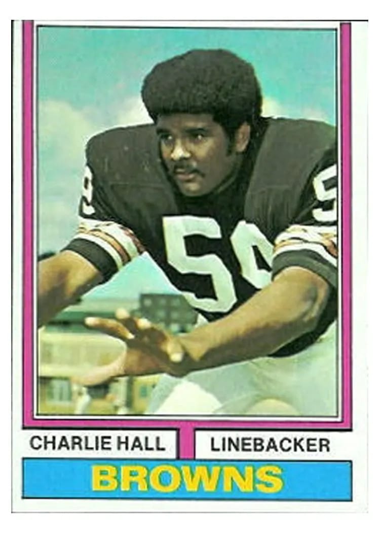 1974 Topps Charlie Hall #403 card