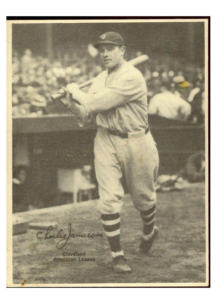 1929 R316 Kashin Publications Charlie Jamieson card