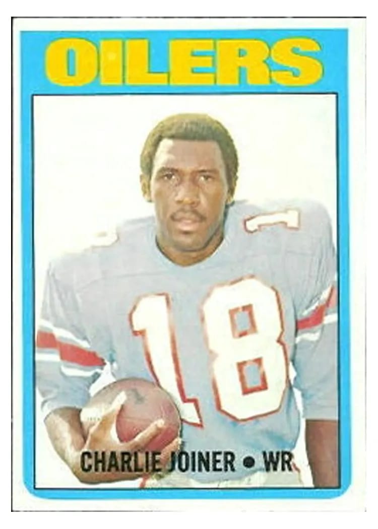 1972 Topps Charlie Joiner #244 card