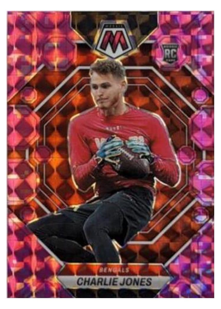 2023 Panini Mosaic Base Set Charlie Jones #299 card