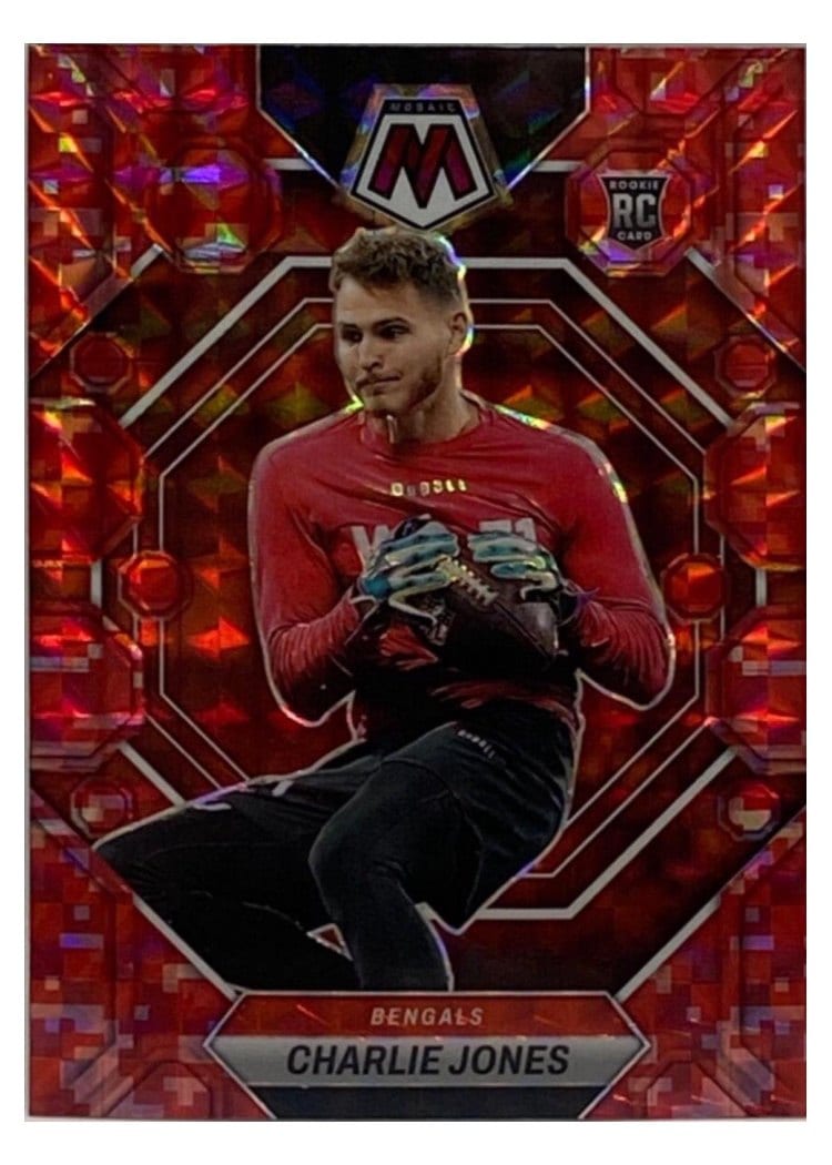 2023 Panini Mosaic Base Set Charlie Jones #299 card