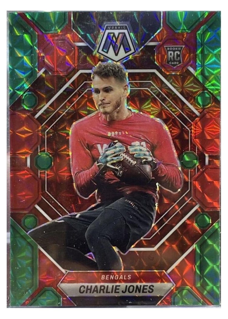 2023 Panini Mosaic Base Set Charlie Jones #299 card