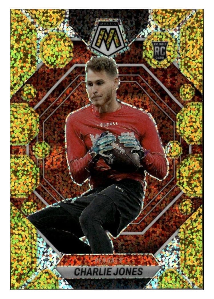 2023 Panini Mosaic Base Set Charlie Jones #299 card