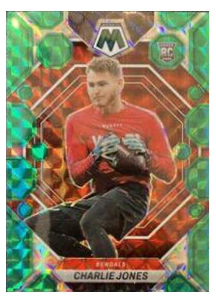 2023 Panini Mosaic Base Set Charlie Jones #299 card
