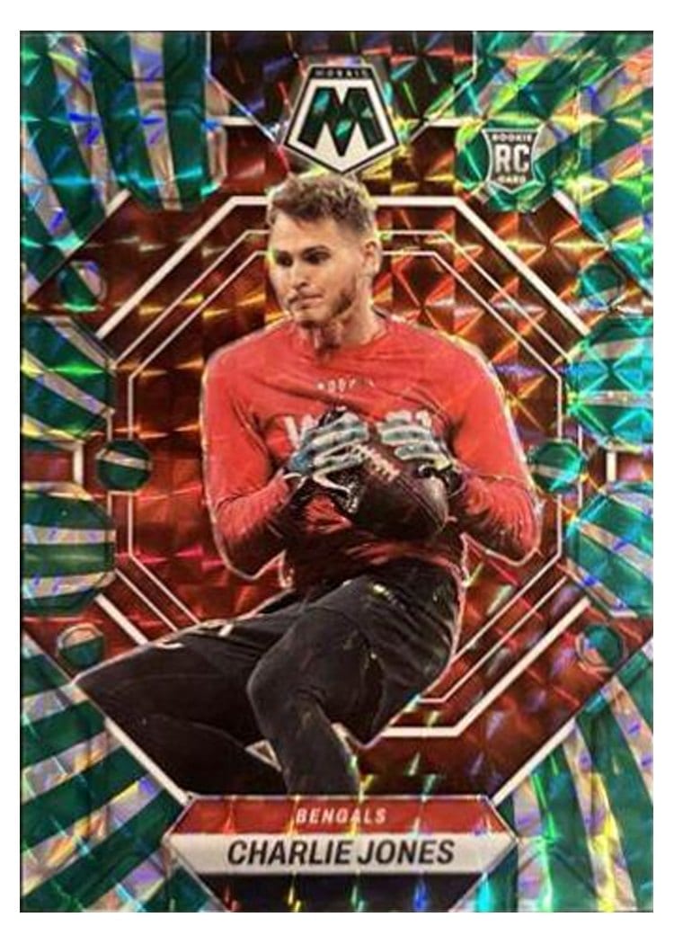2023 Panini Mosaic Base Set Charlie Jones #299 card