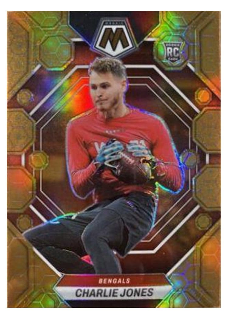 2023 Panini Mosaic Base Set Charlie Jones #299 card