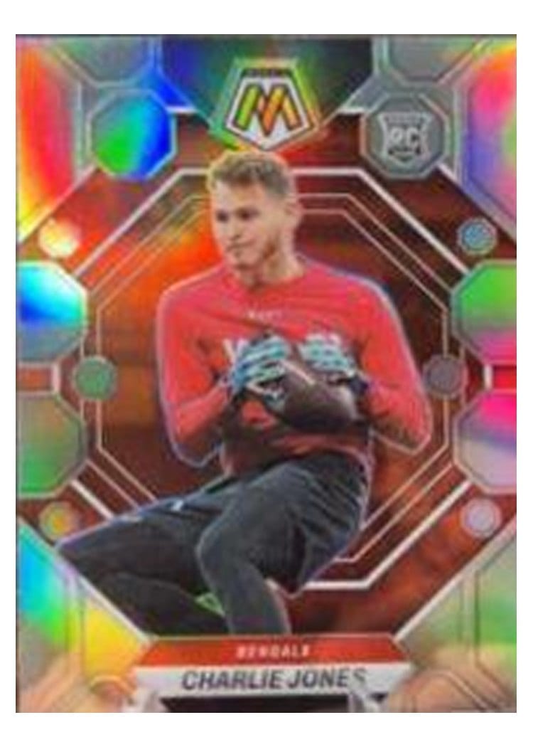2023 Panini Mosaic Base Set Charlie Jones #299 card