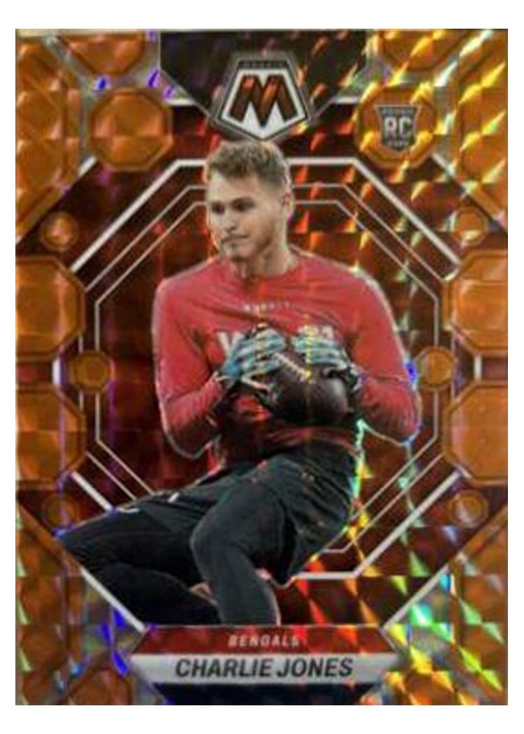 2023 Panini Mosaic Base Set Charlie Jones #299 card