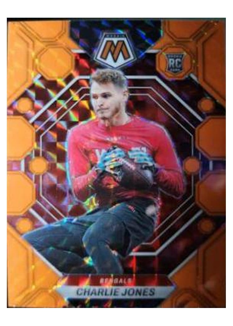2023 Panini Mosaic Base Set Charlie Jones #299 card