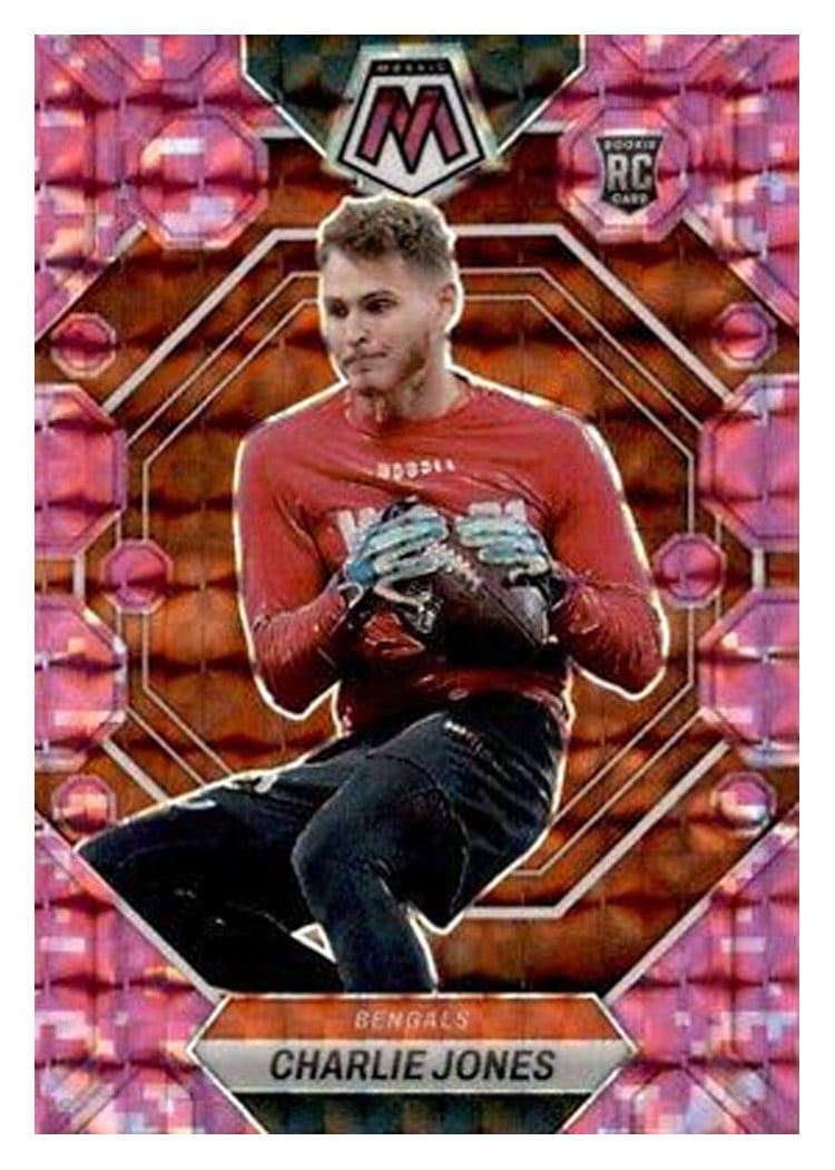 2023 Panini Mosaic Base Set Charlie Jones #299 card